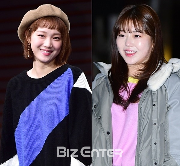 ▲배우 이성경(왼쪽)과 조혜정(사진=윤예진 기자 yoooon@)