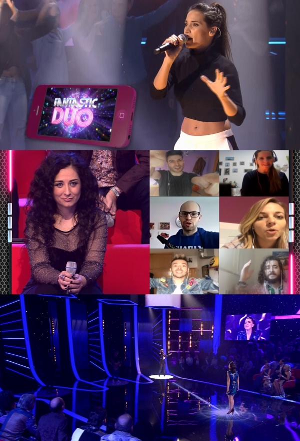 ▲'판타스틱듀오' 스페인 버전 방송화면(사진=SBS)