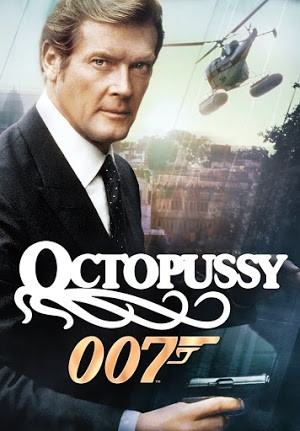 ▲영화 '007 옥터퍼시' 포스터 속 로저 무어(출처=영화 '007 옥터퍼시' 포스터)