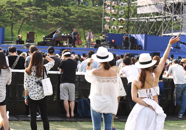 ▲'서울재즈페스티벌' 공연 현장