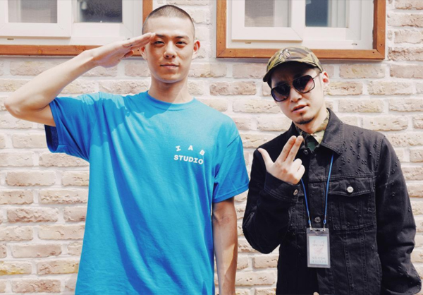 ▲29일 오후 빈지노의 입대에 도끼, 더콰이엇 등이 응원글을 전했다.(사진=인스타그램)