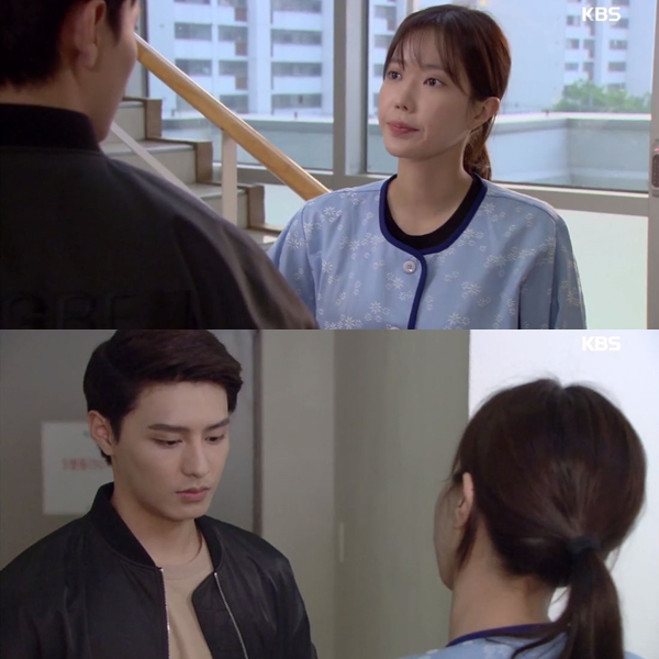 ▲'무궁화꽃이피었습니다' 임수향, 도지한(출처=KBS1 일일드라마 '무궁화 꽃이 피었습니다' 영상 캡처)