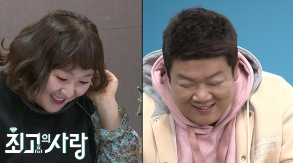 ▲'최고의사랑' 유민상·이수지(출처=JTBC '님과 함께 시즌2-최고의 사랑')