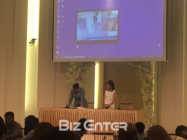 ▲홍상기 대표, 가수 김연자(사진=김지혜 기자 jidorii@)