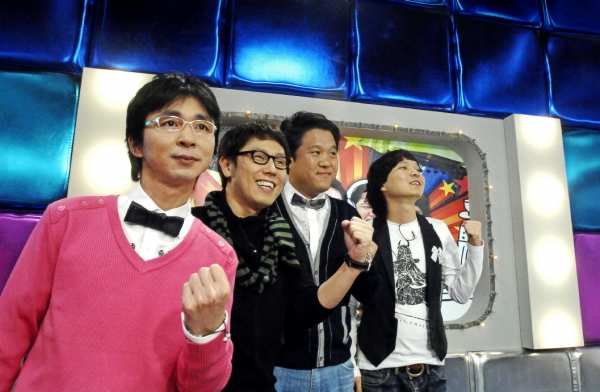 ▲(왼쪽부터) 김국진, 윤종신, 김구라, 신정환(사진=MBC)