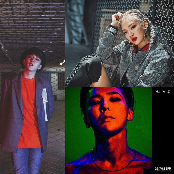 ▲블락비 태일(왼쪽), 소녀시대 효연(우측 상단), 빅뱅 지드래곤(우측 하단)(사진=세븐시즌스, SM엔터테인먼트, YG엔터테인먼트)