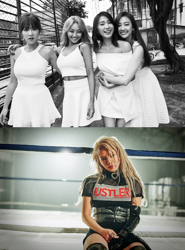 ▲씨스타(위), 소녀시대 효연(사진=스타쉽엔터테인먼트, SM엔터테인먼트)