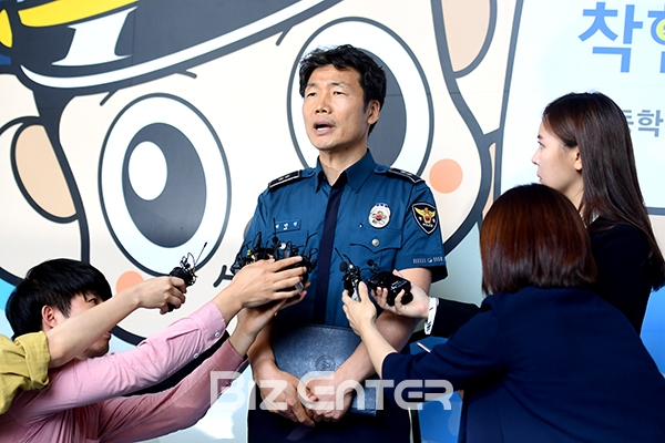 ▲하만진 경찰 악대장(사진=윤예진 기자 yoooon@)