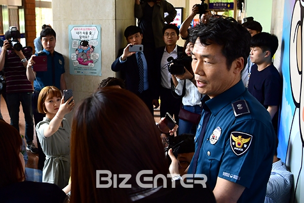 ▲하만진 경찰 악대장(사진=윤예진 기자 yoooon@)