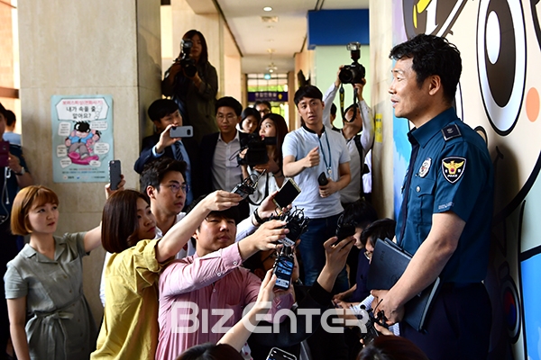 ▲하만진 경찰 악대장(사진=윤예진 기자 yoooon@)