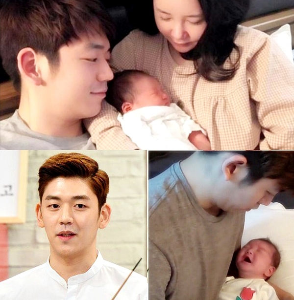 ▲이용대 변수미 부부와 딸 이예빈 양(사진=KBS2 '냄비받침')