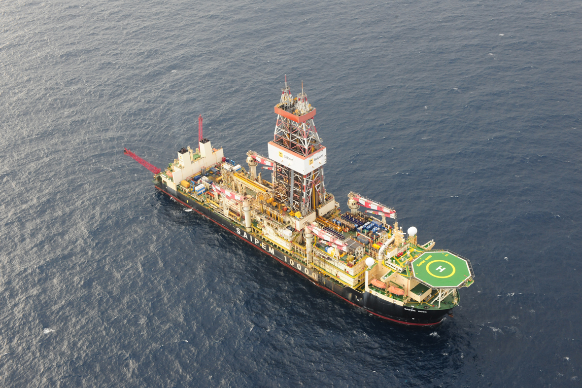 ▲사진은 모잠비크 동북부 해상 약 50km에 위치한 Area 4 광구. (사진=한국가스공사)