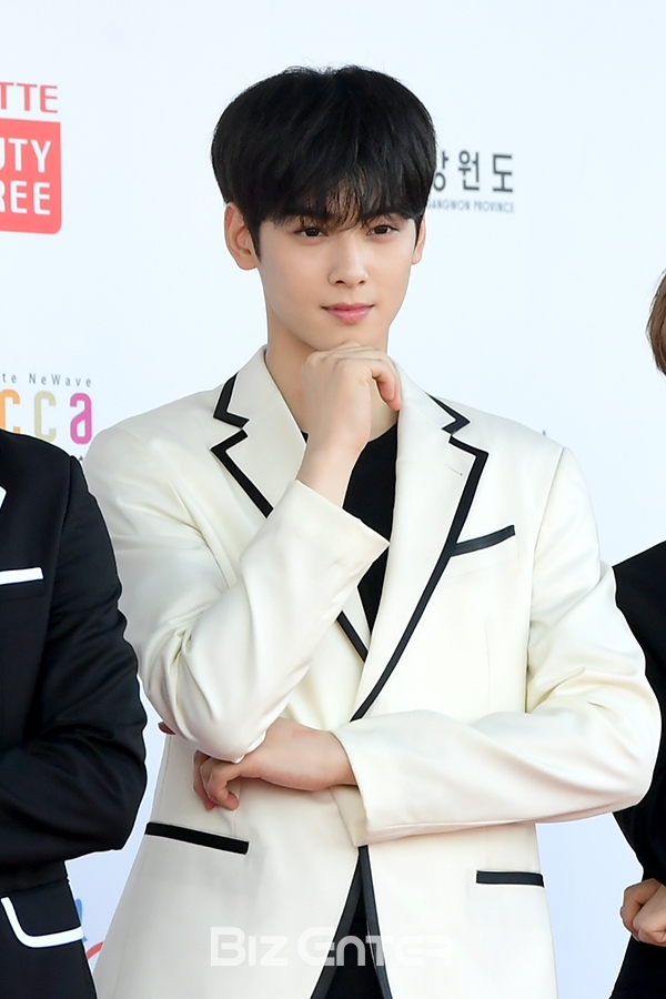 ▲아스트로 차은우(사진=윤예진 기자 yoooon@)