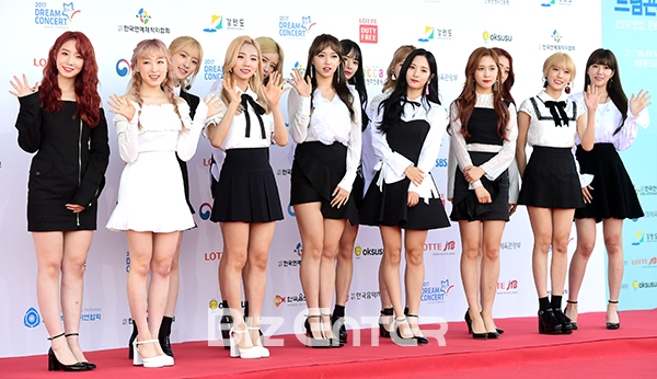 ▲우주소녀(사진=윤예진 기자 yoooon@)