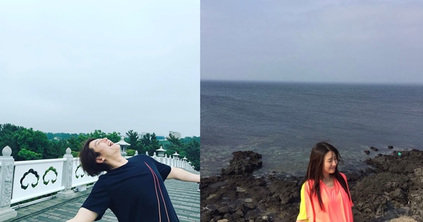 ▲배우 류수영(왼쪽), 박하선(사진=박하선 인스타그램)