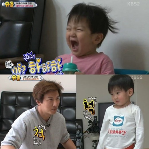 ▲'슈퍼맨이돌아왔다' 박건형·이준 부자(출처=KBS2 '슈퍼맨이 돌아왔다' 영상 캡처)