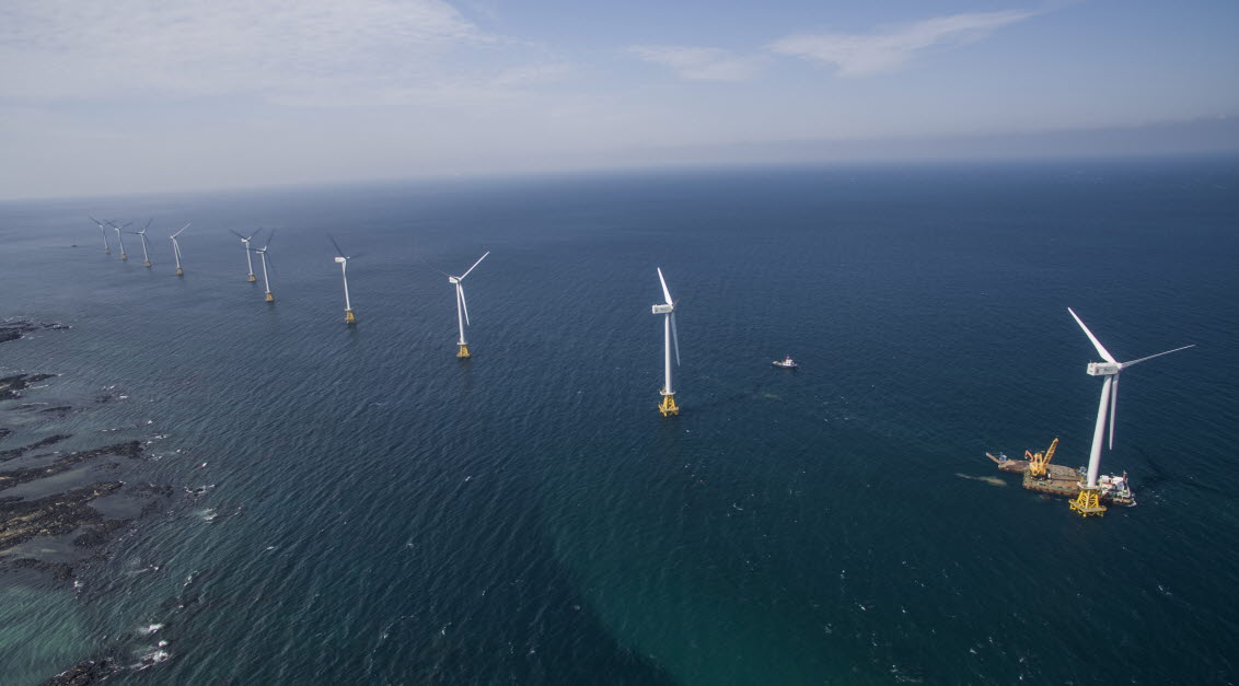 ▲탐라해상풍력 모습. (사진=한국남동발전)