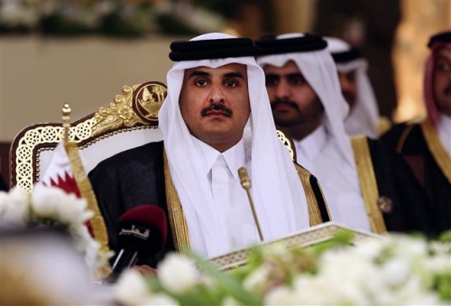 ▲사우디아라비아 등 중동 4개국이 5일(현지시간) 카타르와 단교를 선언했다. 셰이크 타밈 빈하마드 알사니 카타르 국왕이 2014년 12월 9일(현지시간) 수도 도하에서 열린 걸프협력회의(GCC) 정상회의에 참석하고 있다. 도하/AP뉴시스