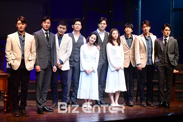 ▲뮤지컬 '인터뷰' 출연진(사진=윤예진 기자 yoooon@)