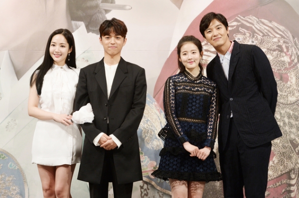 ▲'7일의 왕비' 박민영, 백승환, 박시은, 연우진(출처=KBS)