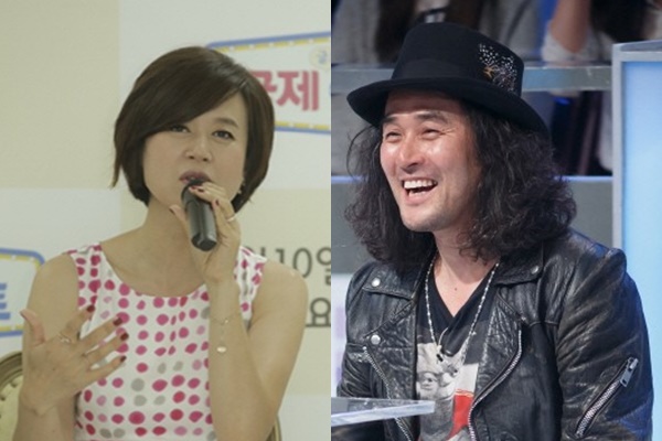 ▲박미선, 최민수(사진=TV조선, Mnet)