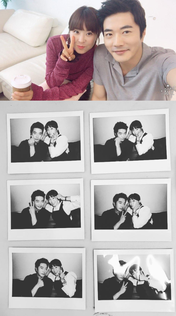 ▲배우 최강희 권상우(사진=인스타그램)