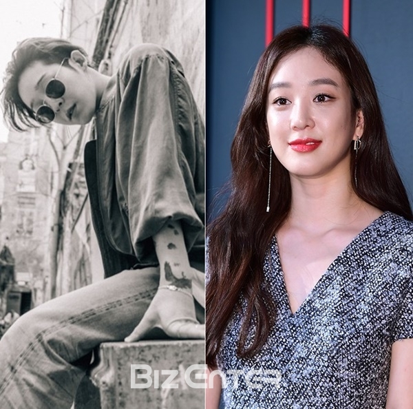 ▲가수 남태현(왼쪽)과 배우 정려원(사진=남태현 SNS, 윤예진 기자 yoooon@)