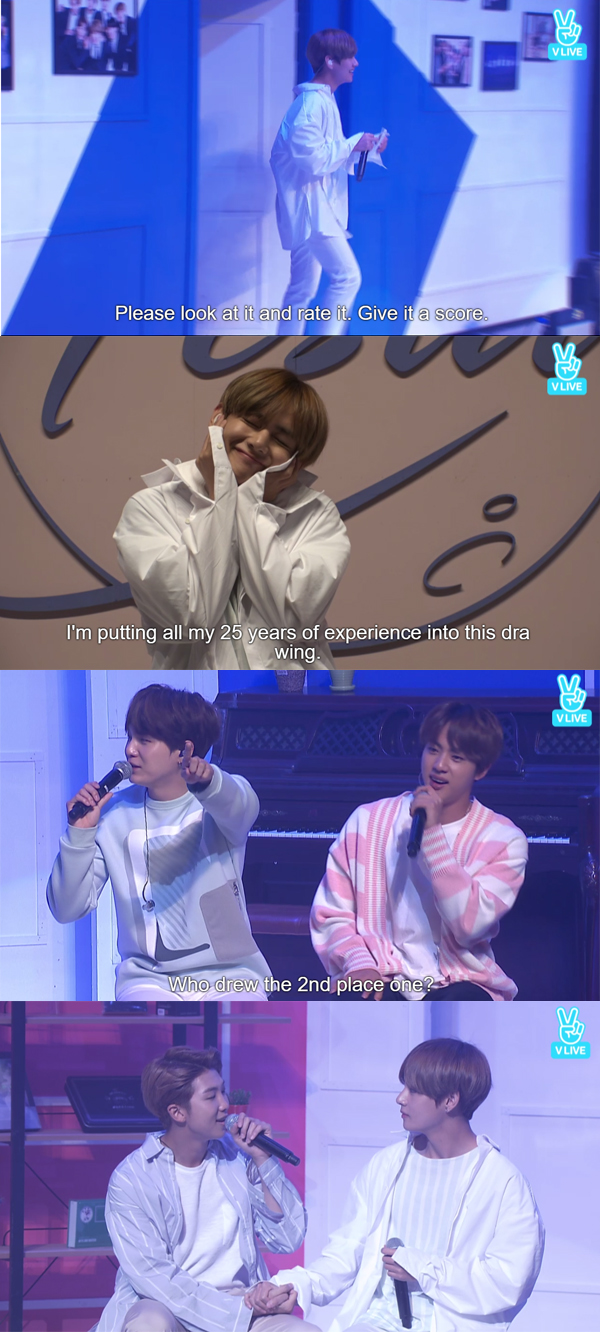 ▲그룹 방탄소년단(사진=네이버 V LIVE)