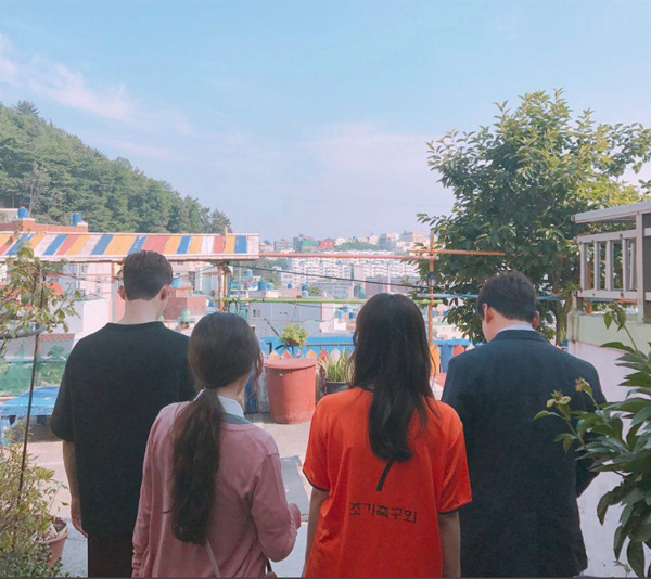 ▲'쌈마이웨이' 배우 박서준-송하윤-김지원-안재홍(사진=인스타그램)