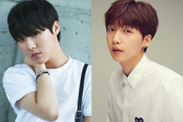 ▲유승우, 정세운(사진=스타쉽엔터테인먼트)