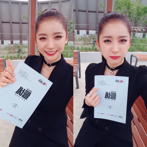 ▲tvN 월화드라마 ‘써클’ 신비서 역의 헬로비너스 유영(사진=헬로비너스 유영 인스타그램)