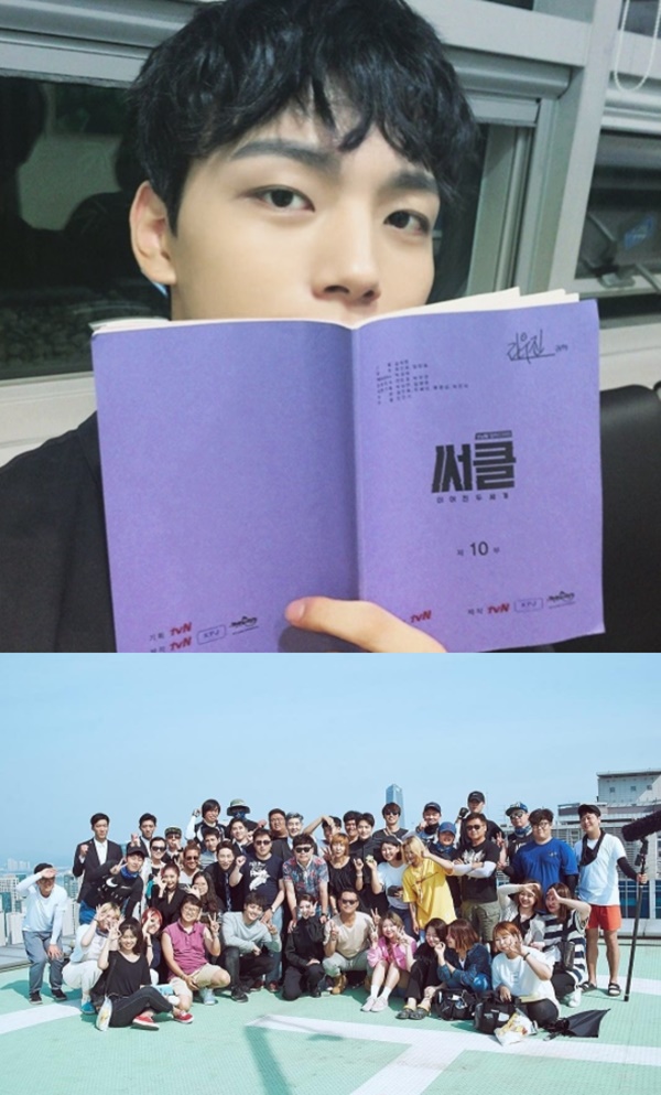 (▲tvN 월화드라마 '써클, 이어진 두 세계' 여진구 인스타그램)