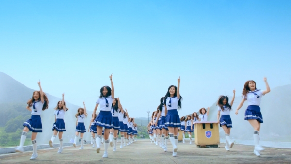 ▲‘아이돌학교’ 교가 홍보영상(사진=Mnet)