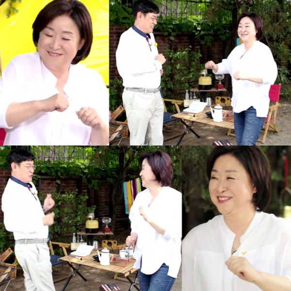 ▲'냄비받침' 심상정(출처=KBS2 '냄비받침')