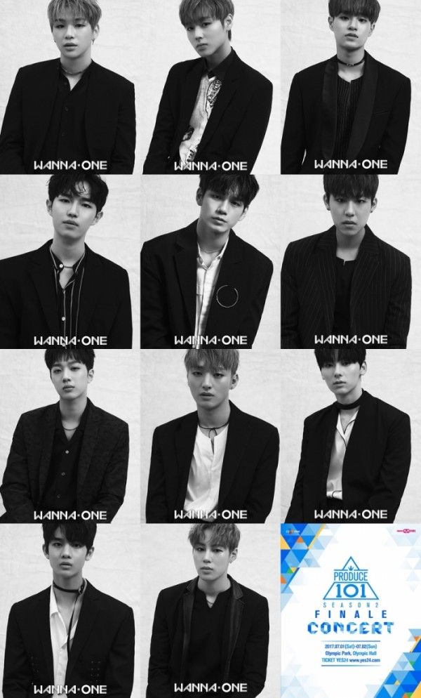 (출처=워너원 인스타그램, Mnet '프로듀스 101 시즌2' )