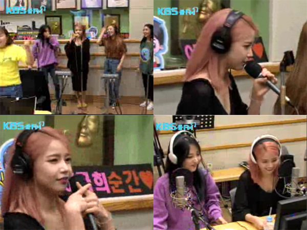 ▲'이수지의 가요광장' 마마무(사진=KBS 쿨FM)