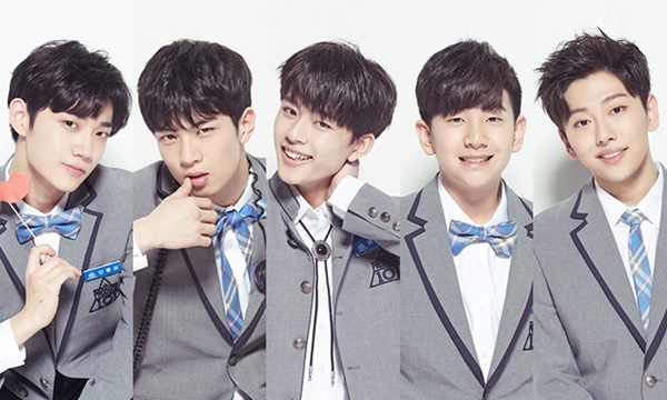 ▲안형섭, 유회승, 유선호, 이우진, 노태현(사진=Mnet '프로듀스101 시즌2')