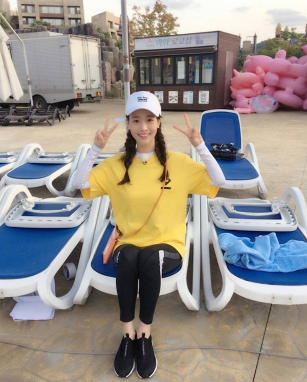 ▲'런닝맨' 손여은(사진=인스타그램)