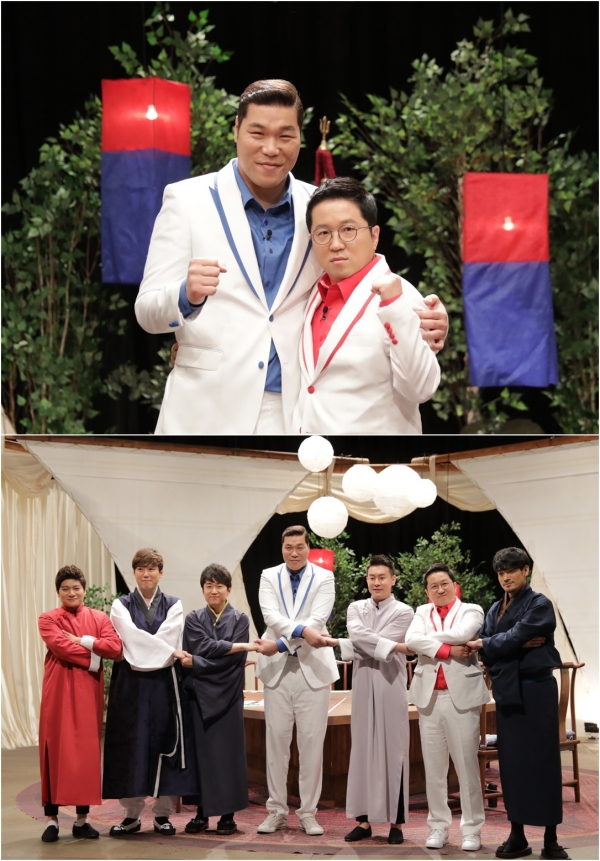 ▲TV조선 '영웅삼국지' 서장훈, 정형돈 등 출연진(출처=TV조선)