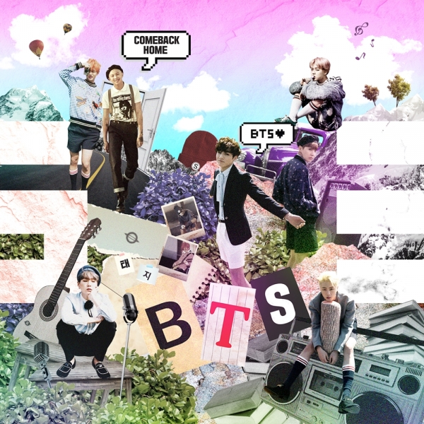 ▲방탄소년단 '컴백홈' 음반 커버(사진=서태지컴퍼니)