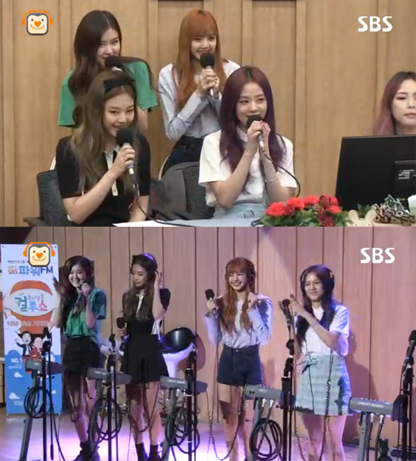 ▲'컬투쇼' 블랙핑크(사진=SBS 파워FM)