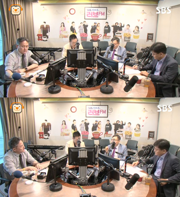 ▲'정봉주의정치쇼' 캡처(사진=SBS 러브FM)