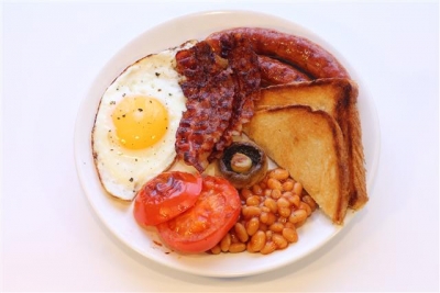 ▲전통적인 영국식 아침식사. 사진 = 픽사베이