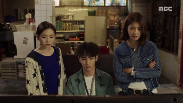 ▲(왼쪽부터) 배우 김슬기, 샤이니 키, 이시영(사진=MBC '파수꾼')