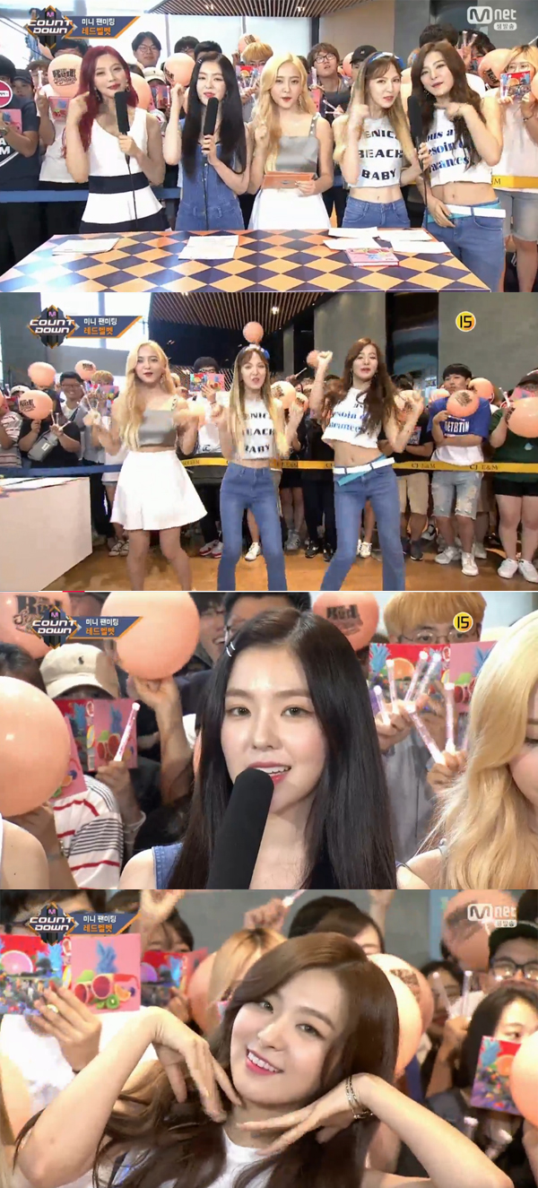 ▲'엠카운트다운' 레드벨벳(사진=Mnet)