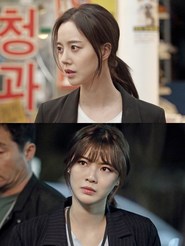 ▲'크리미널마인드' 문채원, 이선빈(사진=tvN)