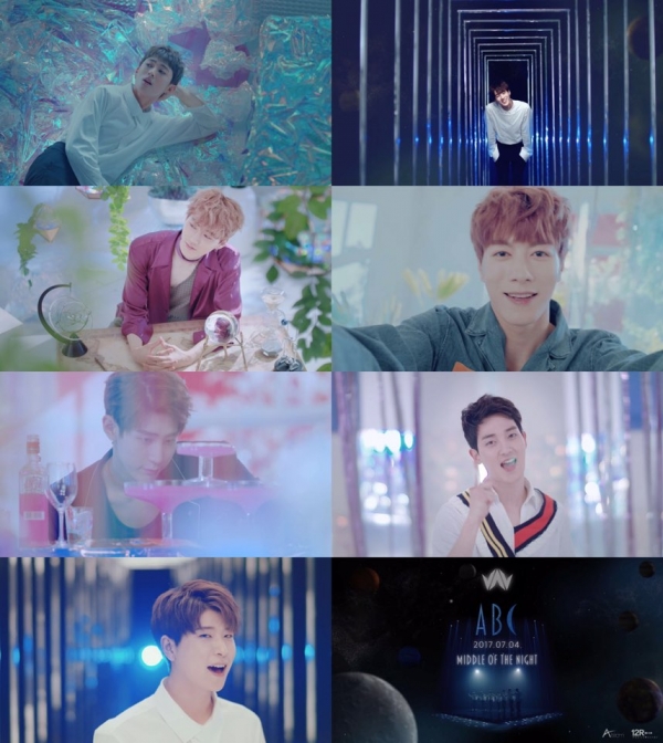 ▲보이그룹 VAV 'ABC(Middle of the Night)' 뮤직비디오(사진=A Team)