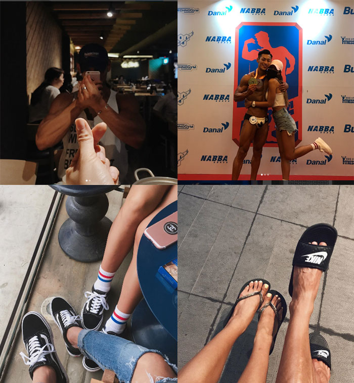 (출처=김준희, 이대우 인스타그램)