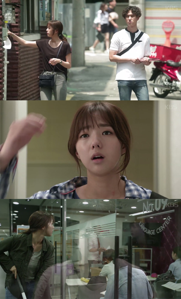 ▲'최강배달꾼' 채수빈 고경표(사진=KBS2)