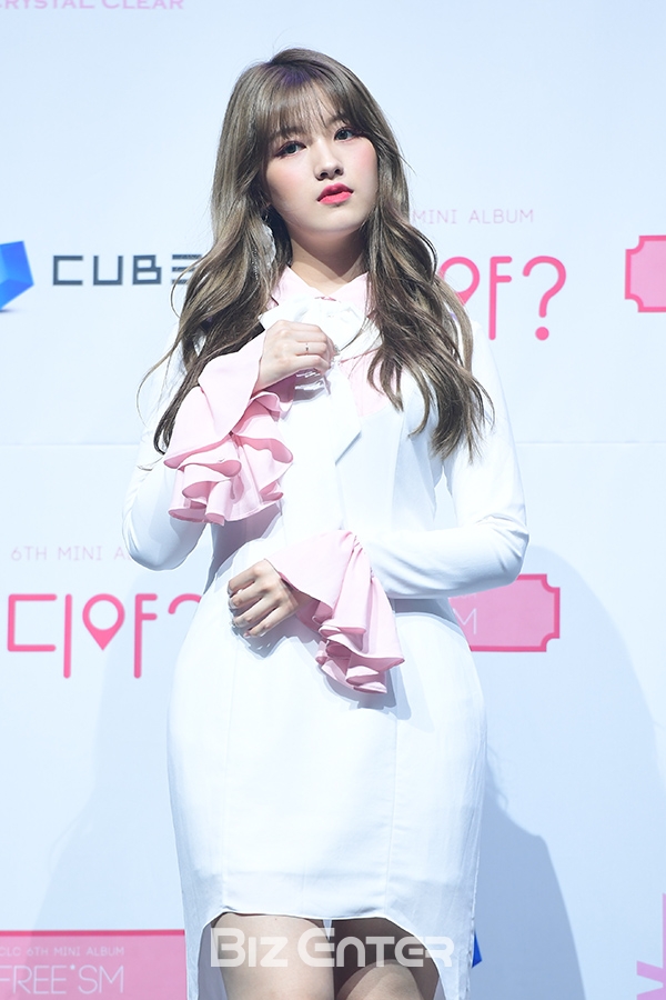 ▲CLC 오승희(사진=고아라 기자 iknow@)